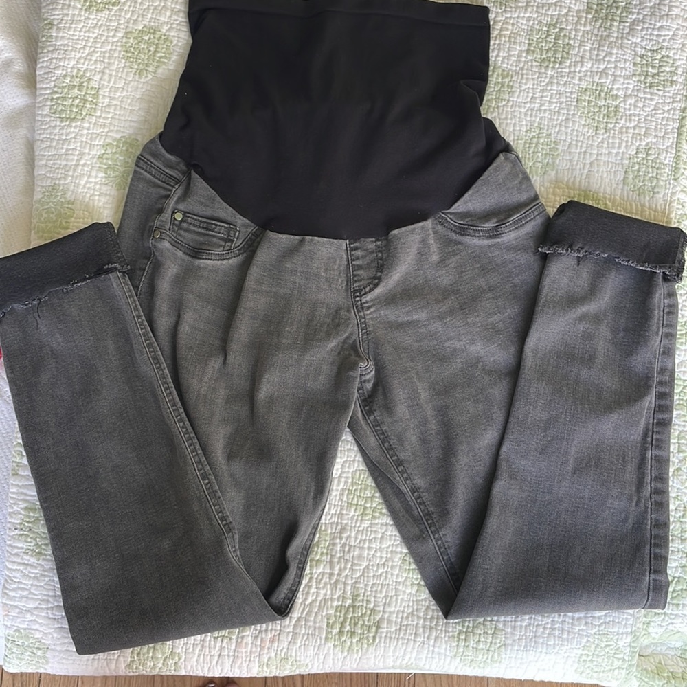 Maternity Light Black Jegging Jeans Size L